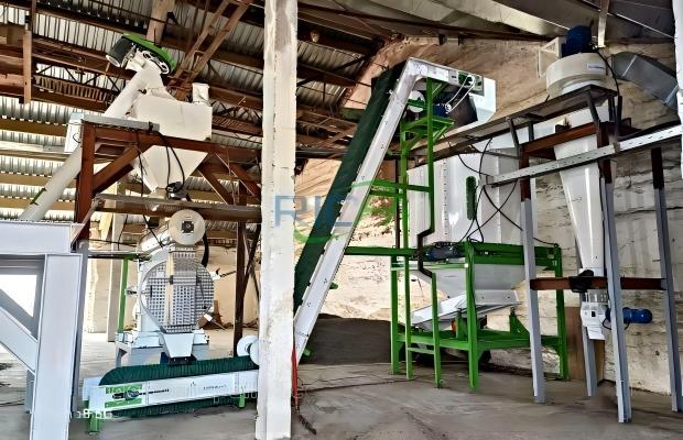 5TH cotton stalk pellet machine in Kazakhstan