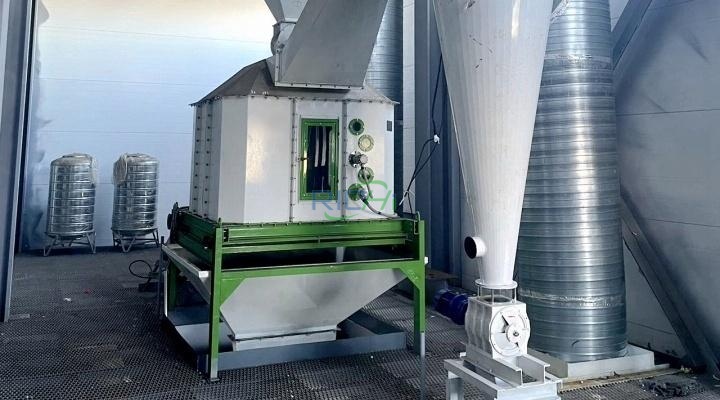 5–6 t/h Fish Feed Cooler in Russia
