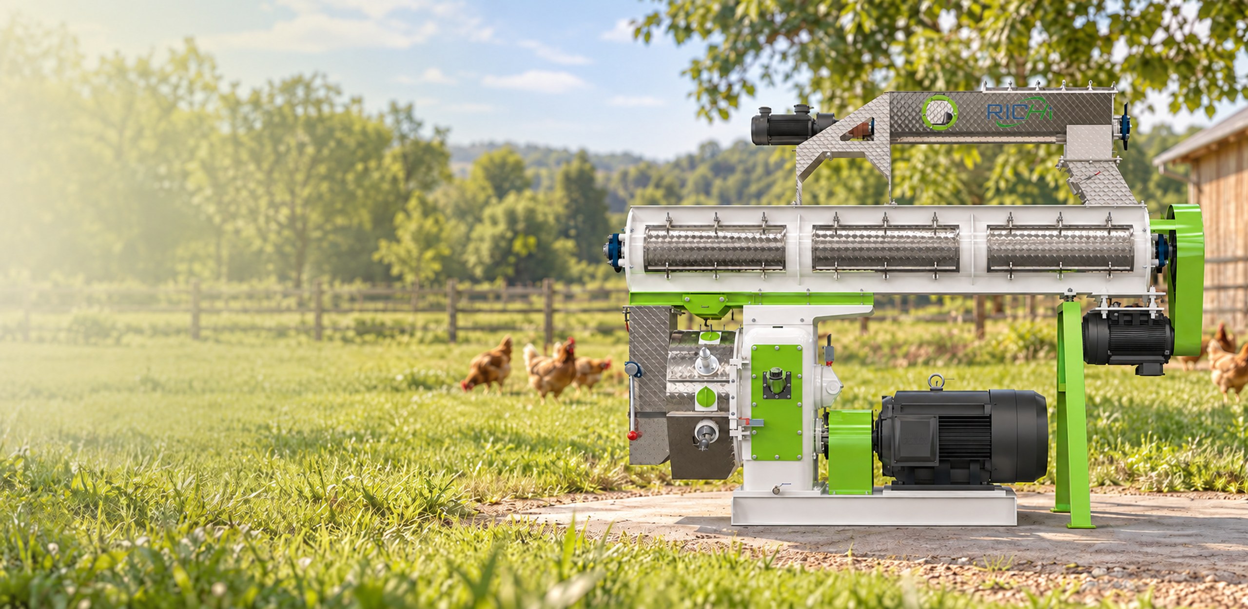 Chicken Feed Pellet Machine Banner