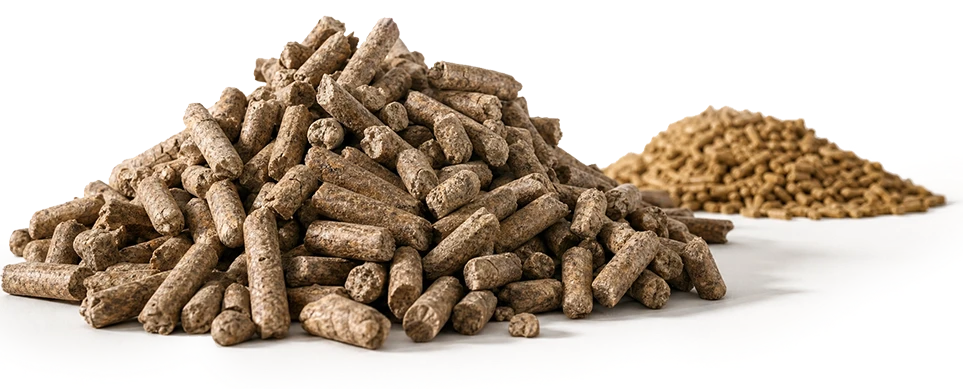 Chicken feed pellets