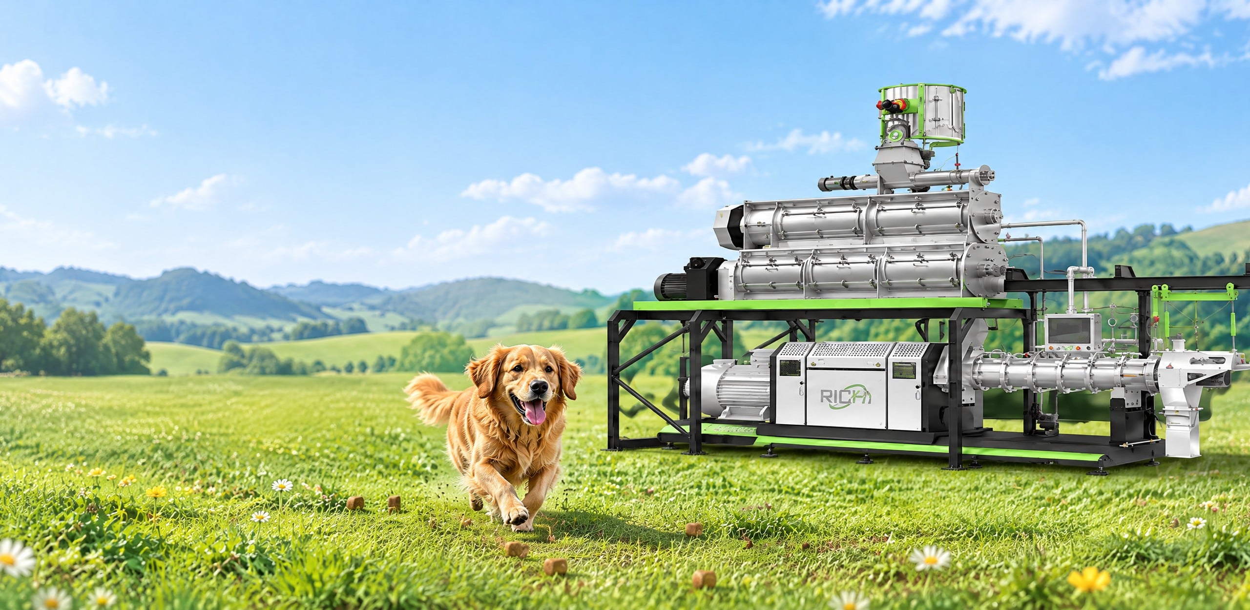 Dog Food Extruder Banner