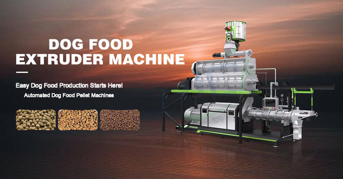 Dog food extruder