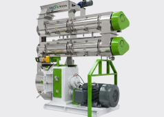 Máquina de produção de ração granulada para suínos