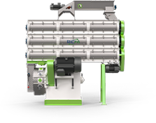 Máquina de produção de ração granulada para camarão