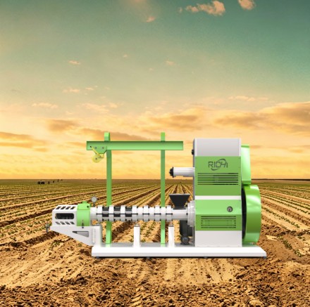 dry type fish feed extruder