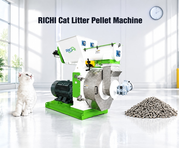 Katzenstreu-Pelletiermaschine
